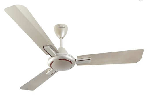 Havells 1200mm Ambrose ES Ceiling Fan | Premium Finish, Decorative Fan, Elegant Looks, High Air Delivery, Energy Saving, 100% Pure Copper Motor | 2 Year Warranty | (Pack of 1, Gold Mist Wood)